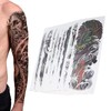 9 x Full Arm Tattoos - Waterproof Temporary Tattoo Stickers