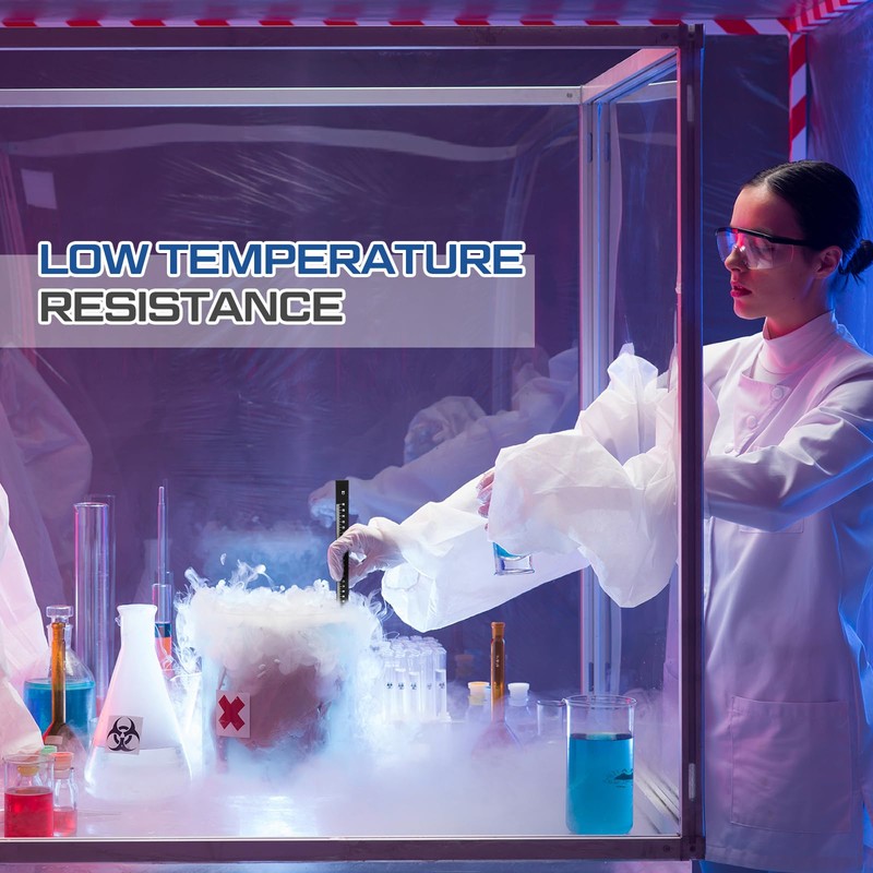 Kingdder Liquid Nitrogen Measuring Stick Ruler Reads 1-56cm Precise Cryogenic