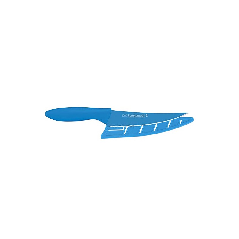 Pure Komachi 2 Series Serrated Multi-Utility Knife blue