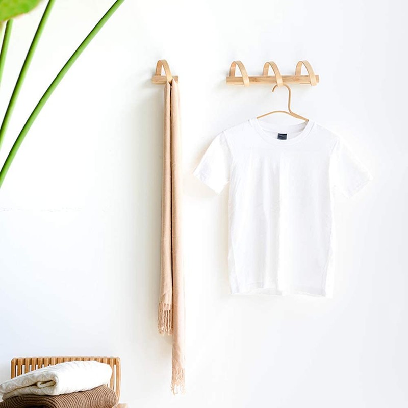 GUDEE GudeeLife Spiro-bamboo Wall Hook Wall Hanger Spiral Storage Bamboo