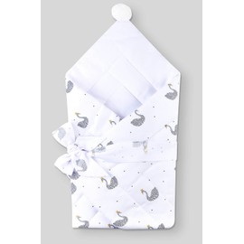 myHummy Babywickeldecke - Schwäne