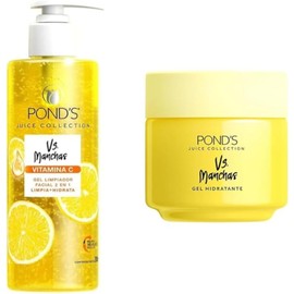 Pond's Limpiador Facial Vs Manchas Vitamina C 200ml + Gel Hidratante Vs Manchas Vitamina C 110g