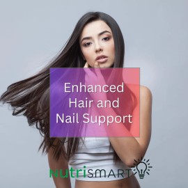 Nutrismart Biotina 5000 Mcg Cabello Piel Uñas 60 Cápsulas