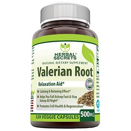 Herbal Secrets Valerian Root Valerian Root 500 Mg Capsules