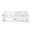 Discoball Acrylic Tissue Box Cover Clear Tissue Holder Napkin Dispenser