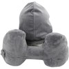 Newgen Medicals Inflatable Neck Pillow with Removable Hood, H Shape
