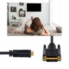 OcioDual DVI-D 24+1 to VGA Adapter, DVI-D Male to VGA