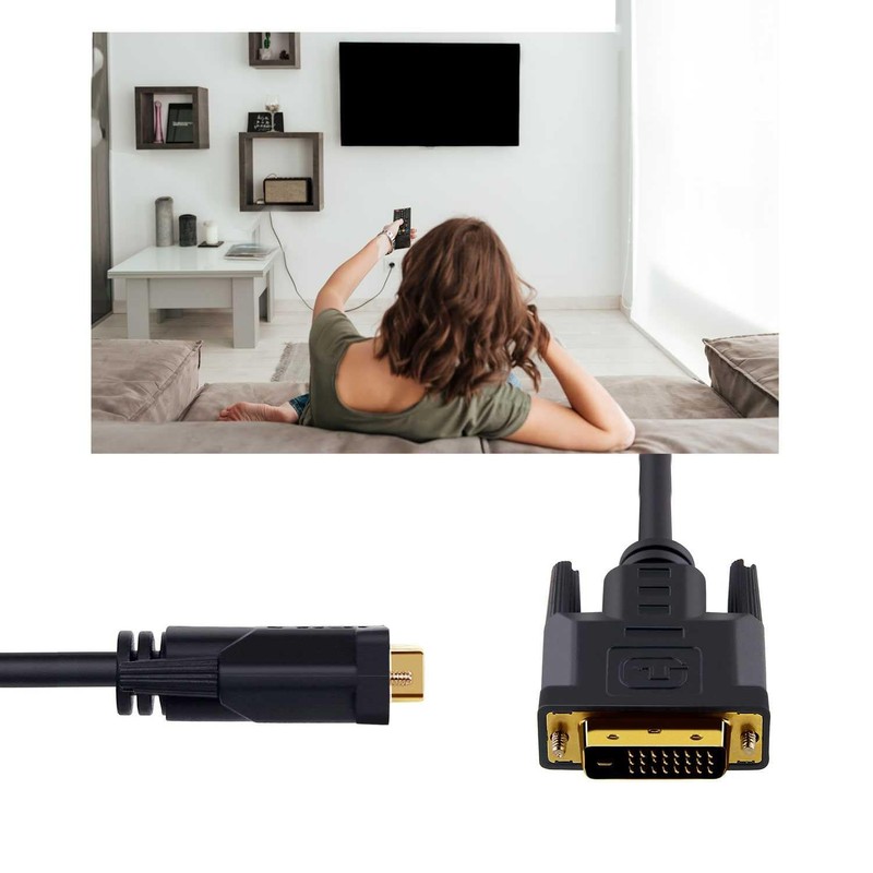 OcioDual DVI-D 24+1 to VGA Adapter, DVI-D Male to VGA