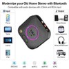 1Mii B06S+ LDAC Bluetooth 5.2 Receiver for Home Stereo Hi-Res
