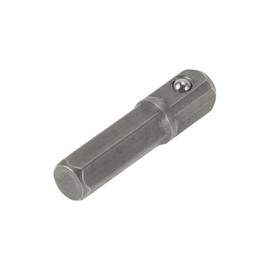 RATCHROLL 1pcs Universal Impact Socket Extension Bar 30x7mm Extension Socket Tool Titanium Tone High Carbon Steel for Car Motorcycle Dirtbike 1/4" Drive