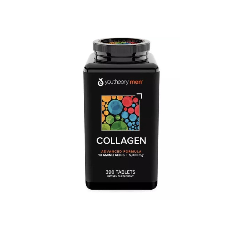 Youtheory Collagen Men Advanced Formula Dietary Supplement - 390 tablets