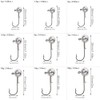 Croch Jig Hooks for Rubber Fish - Fishing Hook Set