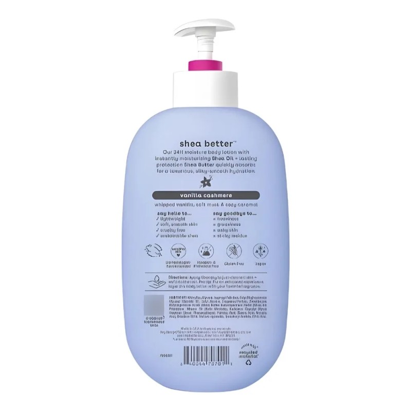 Crema Corporal Eos Shea Better Body Lotion - Vanilla Cashmere