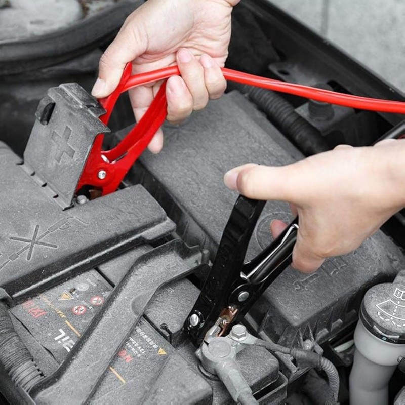 Justin Case Super Heavy-Duty Jumper Cables for Car, Includes 1