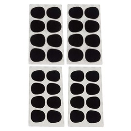 Mouthpiece Patch 0 8/0 5 mm Thick Pad Made of Natural Rubber for Soprano Alto Tenor Saxophone Sax Clarinet Pack of 32