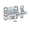 Alberts 123369 Grendelbolt, with button handle and without spring, galvanised,