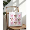 ignytiger Pink Bow Cat Tote Bags for Women, Cat Mom