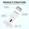 IOPW Hydrogen Water Bottle Generator, Stainless Steel Hydrogen Water Bottle,
