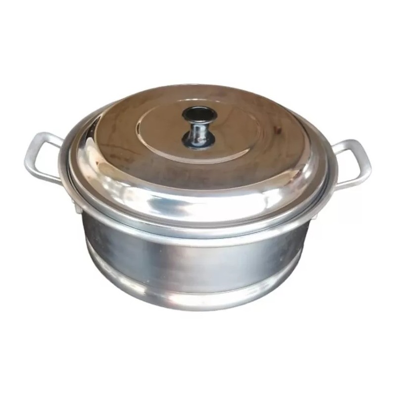 Alumexsan Arrocera De Aluminio De 3.5 Litros, 26cm De Diametro