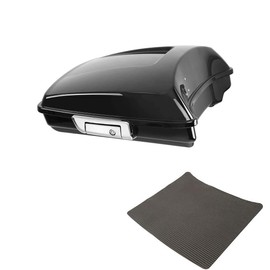 TCMT 5.5" Razor Motorcycle Trunk Box W/Latch Key Fits For Harley 2014-2025 Touring CVO Road King Road Glide Street Glide Electra Glide Pack