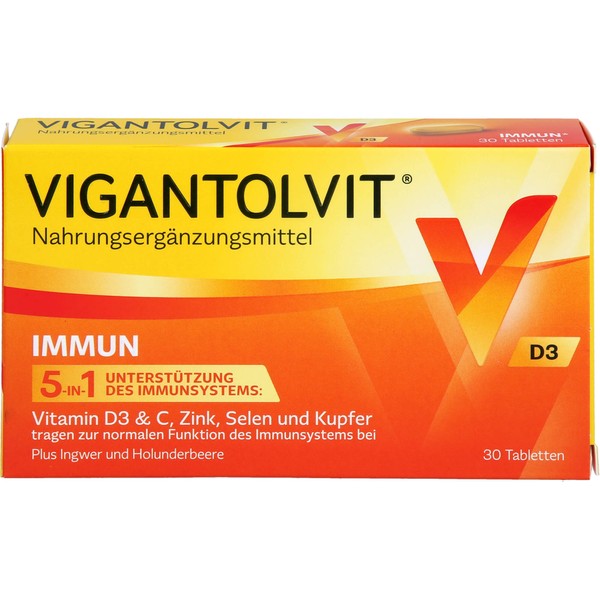 Nicht vorhanden Vigantolvit Immun, 30 St FTA
