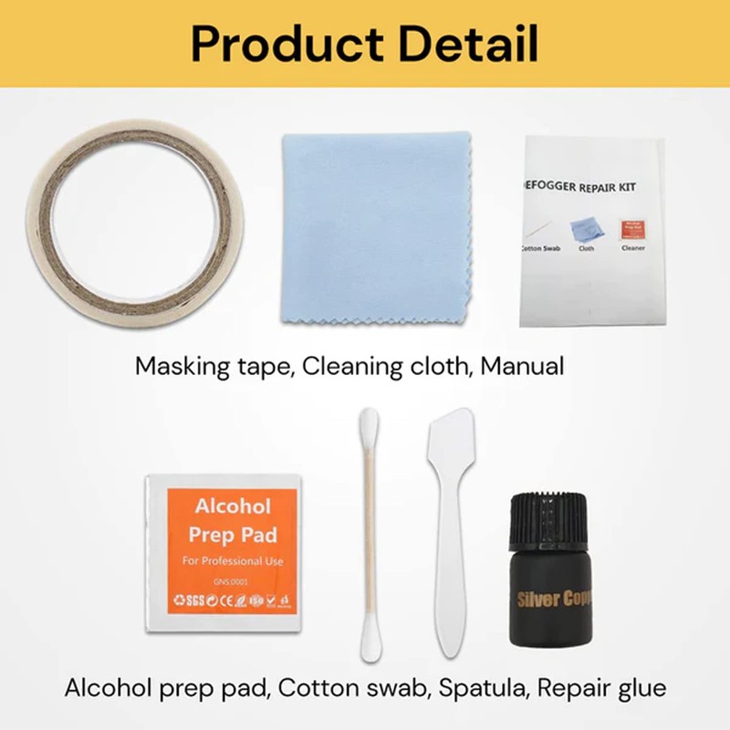 EZONEDEAL Rear Window Defroster Grid Repair Kit Professional Car Rear