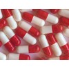 Empty Gelatin Capsules Size 1 Red/White (1000)