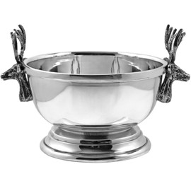 English Pewter Company Stag Head Bowl [STAG003]