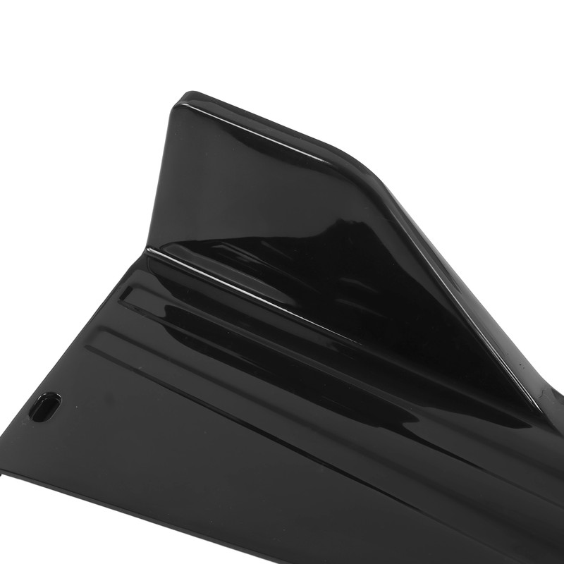 2PCS Car Rear Bumper Canard Lip Side Skirt Splitter Spoiler