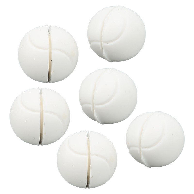 6 Pcs Tennis Racket Damper Silicone Shock Absorber Tennis Ball