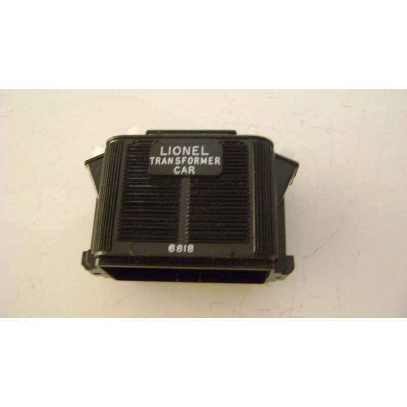 Lionel 6818 Black Transformer w/4 insulators