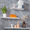 Pack of 2 Floating Shelf Brackets, Triangular Wall Bracket, Shelf