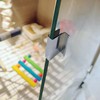 ITROLLE 2PCS 1.6'' Glass Finger Edge Pull Window Display Cabinet