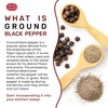 Ground Black Pepper Powder 14 Ounce Bag - Table Grind