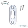 HOWTOOL Heavy Duty Keyhole Hanger with Phillips Screws & Anchors,