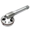 Hordion 5/8"-24 Tap and Die Set, High-speed Steel Thread Tap