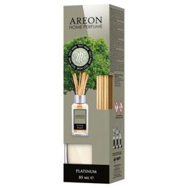 Areon Home Luxury Perfume Reed Diffuser + 10 Rattan Reeds, Platinum Scent 85ml