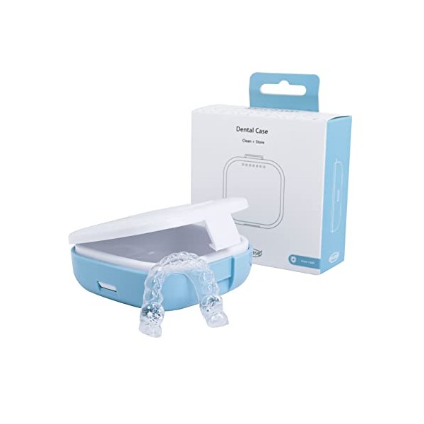 Encase Dental Retainer Case with Dental Bath â Dual Purpose
