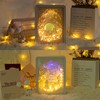 Papercut Light Box Soft Warm Light Romantic USB Battery Powered
