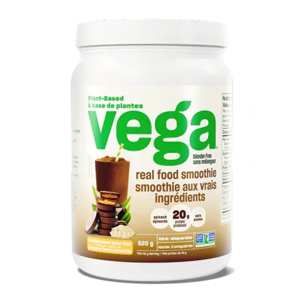 Vega Real Food Smoothie Chocolate Peanut Butter Blast 520g