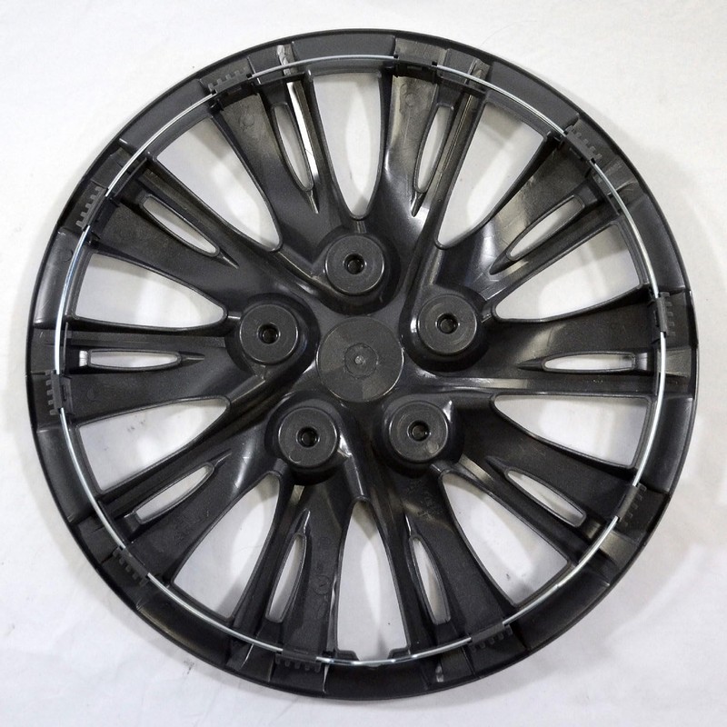 Set of 4 Front and Rear Silver 10 Split Spoke