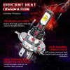 CHUSYYRAY 2 H4 6000K White Snowmobile LED headlight For Ski-Doo