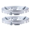 ORFOFE 2Pcs Gas Stove Bracket Windshield Fire Gathering Covers for
