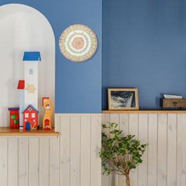 2pcs Woven Hanging Decor Hand Woven Wall Pendant for Cozy Bedroom Atmosphere Unique Nordic Style Basket Ornaments for Rustic Home Decoration