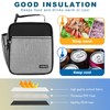 CARBATO Lunch Bag, Durable Insulated Lunch Box Reusable Adults Tote