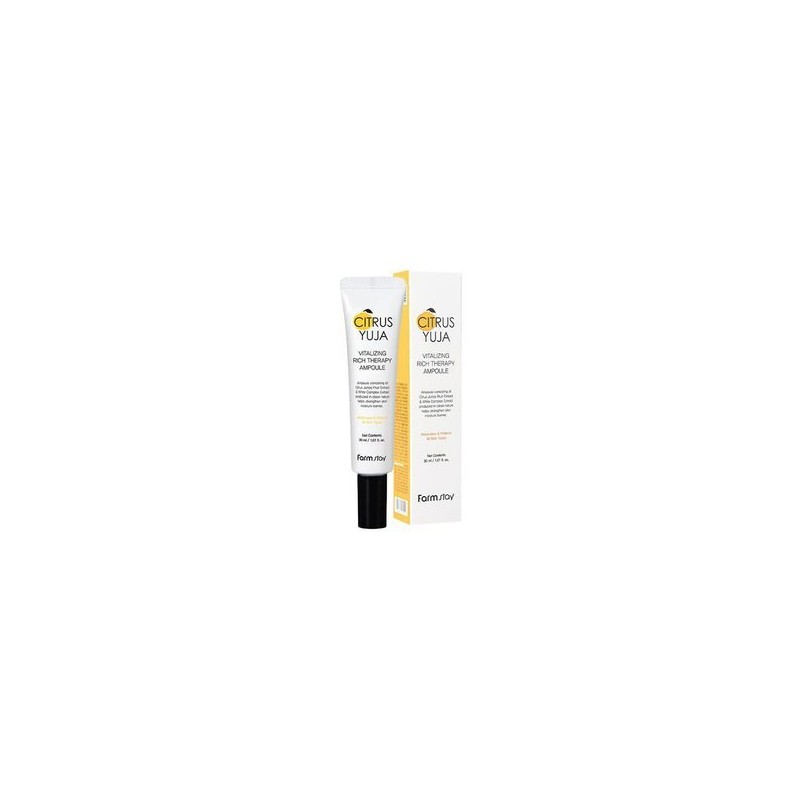 Farm Stay 팜스테이 시트러스 유자 바이탈라이징 리치 테라피 앰플 30ml