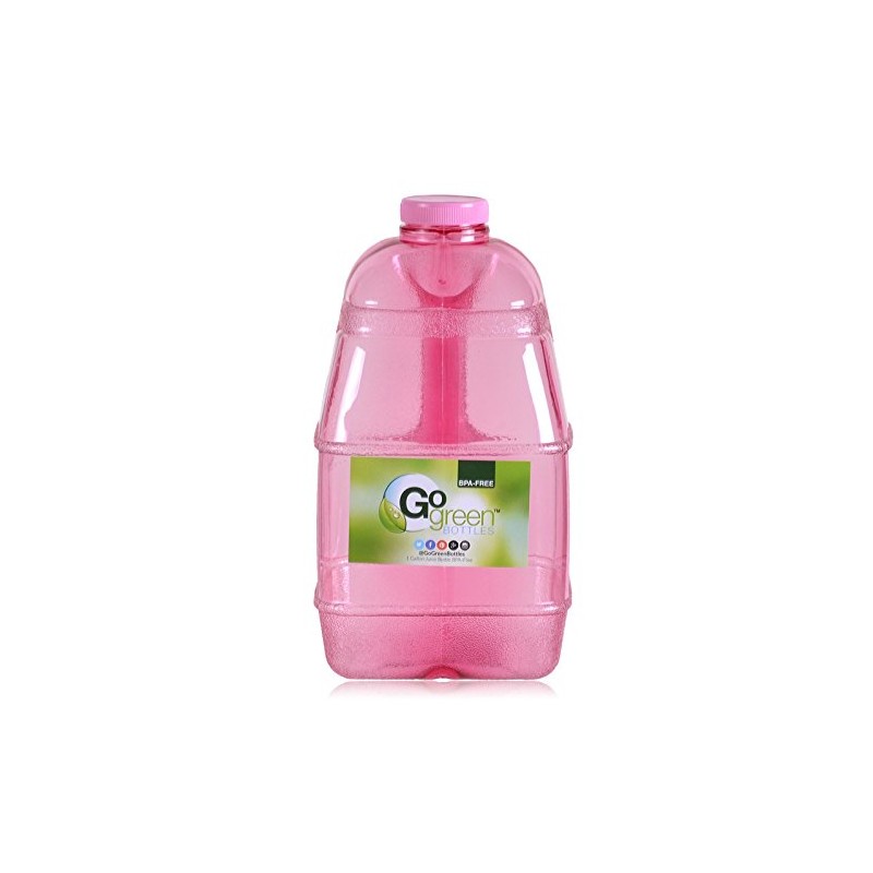 1 Gallon BPA FREE Reusable Plastic Drinking Water Big Mouth