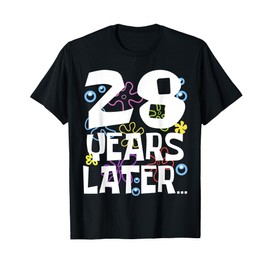 28 YEARS LATER 28th 28 year Old Birthday Gifts for Women Men T-Shirt