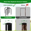 FEED GARDEN [Upgrade Version Adjustable Shepherds Hook Bird Feeder Pole