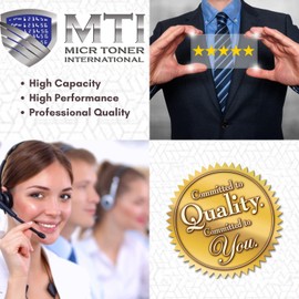 MICR Toner International Compatible Magnetic Ink Cartridge Replacement for HP 202A CF500A Laser Printers M254dw M281cdw M281dw M281fdw